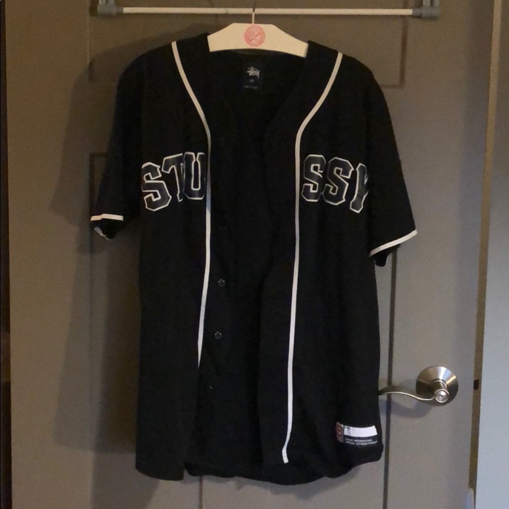 STUSSY baseball style jersey